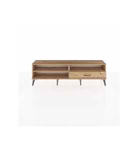 Arges TV Ünitesi 2 Raflı Tek Çekmeceli  176x30x51 Çam-Çam