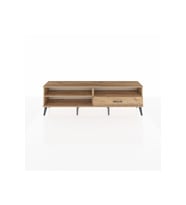 Arges TV Ünitesi 2 Raflı Tek Çekmeceli  176x30x51 Çam-Çam