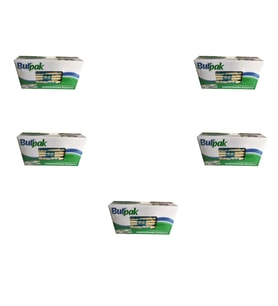 Burpak Jelatinli Tahta Ahşap Bambu Karıştırıcı Çubuk Kaşık - 12 Cm. - 200 Adetlik 5 Paket