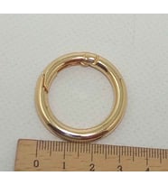 Angel Çanta Aksesuar 2.5 Cm Gold Yaylı Halka