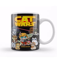 Star Cat Wars 07 Kupa Bardak Porselen