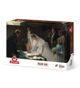 Art Puzzle Evlilik İmzası 1000 Parça Puzzle