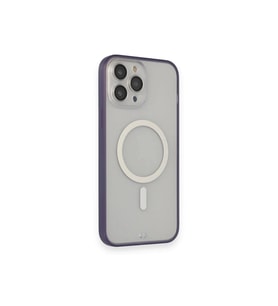Durukar® iPhone 14 Pro Kılıf Grand Magneticsafe Kapak - Mor