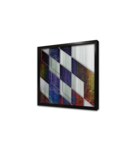 Modern Soyut Tasarım Çerçeveli Mdf Tablo