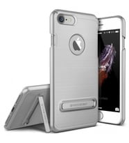 VRS iPhone 7 ile Uyumlu Simpli Lite Kılıf Light Silver