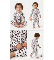 Northcity Çıtçıtlı Penye Bebek Pijaması 6-24 Ay - Antialerjik, Çıtçıtsız Teknoloji ve Ekstra Güçlü Dikişli