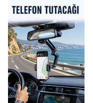 Araç Dikiz Aynası Telefon Tutucu Navigasyon Kullanımına Uygun Telefon Standı
