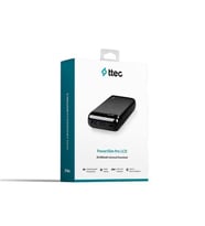 ttec PowerSlim Pro LCD 20.000 mAh PD 20W Taşınabilir Şarj Aleti / Powerbank USB-C Giriş/Çıkış 2BB186S Siyah