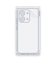 SChitec Redmi 15R Uyumlu Fullbody Arka Kaplama Hidrojel Koruyucu Film
