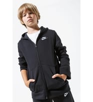 Nike Sportswear Fleece Gray Kids Tracksuit Pamuklu Çocuk Eşofman Takımı Siyah