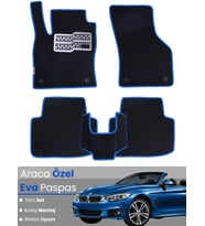 BMW 3 SERİSİ E93 CABRİO (2005-2013) Uyumlu EVA Paspas Tam Set–Araca Özel,Su Geçirmez