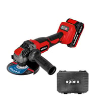 Rodex A.K.Avuç Taşlama 100/115/125 MM 0-8500 RPM 2 x LI-ION 20V/4.0Ah BMC RDX1022
