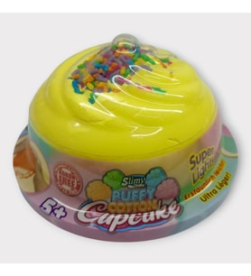Slimy Puffy Cotton 22 Gr - Sarı Slime
