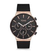 Toms Siyah Hasır Kordon Erkek Kol Saati TM1697C-1053-R TM1697C-1053-R
