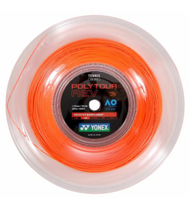 Yonex Poly Tour Rev 1.25 Rulo 200M Turuncu Tenis Kordajı