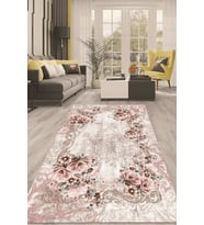 Dijital Kaymaz Taban Yıkanabilir Modern Renkli Salon Halısı Mutfak Halısı Yolluk ND-HT-792 (Çok Renkli)