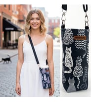 Woodycord 1 Litrelik Matara Kılıfı Su Şişesi Taşıma Çantası Water Bottle Bag (Çok Renkli)
