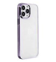 Mey İthalat® iPhone 14 Pro Kılıf Element Silikon - Mor