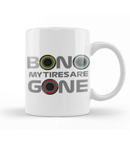 Lewis Hamilton Bono My Tires Are Gone Kupa Bardak Porselen