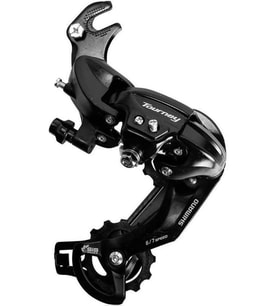 Shimano Arka Vites Aktarıcı Tourney RD-TY300 6-7S Kulaklı Mekanizma Siyah