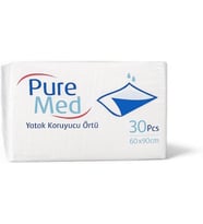 Koruyucu Örtü 60x90 cm – 30'lu Tek Kullanımlık Sıvı Geçirmez Hasta Altı Örtüsü Yüksek Emici Ped Bebek, Yetişkin, Yaşlı ve Evcil Hayvan Bakımına Uygun