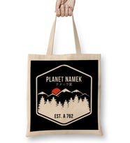 Dragon Ball Z Planet Namek Mountain Range Bez Çanta Uzun Saplı