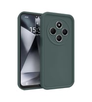 Xiaomi Redmi 14C Kılıf Viera Silikon - Koyu Yeşil