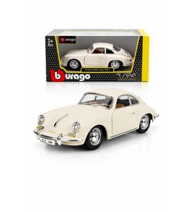 1:24 Porsche 356B Coupe (1961) Diecast Metal Model Araba