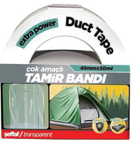 Çok Amaçlı Suya Dayanıklı Tamir Bandı Şeffaf 48mm*50m