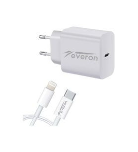 Everon Q.C 3.4 Amper 25w Type To Lightning Şarj Aleti Evr-002