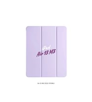 Fuchsia iPad Air 13 2025 M3 Çip ile Uyumlu Kalemlikli Standlı Katlanabilir Smart Cover Tablet Kılıfı
