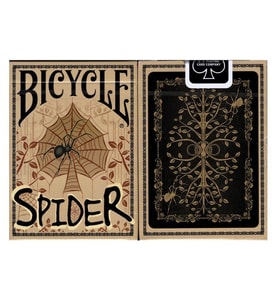 Bicycle Spider Oyun Kağıdı Kartı Premium iskambil Kartları Destesi Tan (Taba) (Karışık)