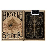 Bicycle Spider Oyun Kağıdı Kartı Premium iskambil Kartları Destesi Tan (Taba) (Karışık)