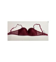 Dantelli Lotus Sütyen 1 Adet (Bordo)