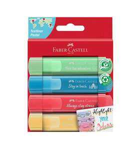 Faber-Castell Fosforlu Kalem Pastel 4'lü
