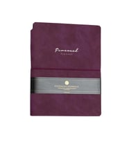 VICTORIA'S JOURNALS 1090 KUKA SOFT KAPAK NOTEBOOK 14.8x21cm A5 80gr.96YP. ÇİZGİLİ DEFTER MOR