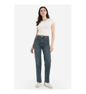 Defacto Comfort Straıght Mavi Kadın Jean Pantolon G8022AX/NM34
