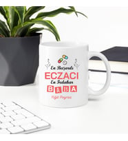 Eczacı Babaya Hediye Kupa (Beyaz)