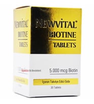 Newvital Biotine 5000 mcg 60 Tablet
