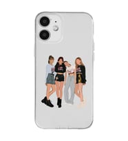 Iphone 12 Uyumlu Blackpink Tasarımlı Şeffaf Telefon Kılıfı