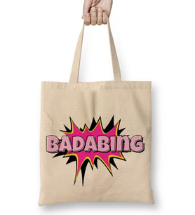 Bada Bing Black 05 Bez Çanta Uzun Saplı