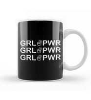 Girl Power Girl Pwr Kupa Bardak Porselen