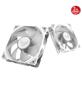 ASUS TUF Gaming TF120 ARGB 120mm Beyaz Soğutucu Kasa Radyatör Fanı