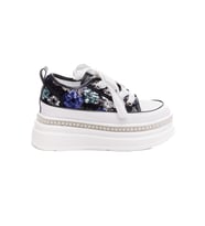 Yüksek Taban Kadın Sneaker (Siyah)