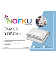 Nofku Tek Kişilik Pamuk Yorgan 155X215