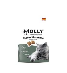 Molly Meow Moments Seçici Kediler İçin Kedi Ödül Maması (Choosy) 60 Gr