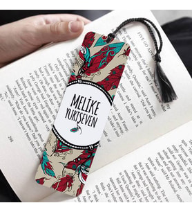 Orijinal Tasarım İsme Özel Kitap Ayracı
