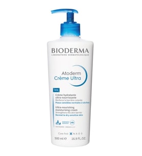 Bioderma Atoderm Ultra Vücut Kremi - 500 ml, Kuru Ciltler İçin Besleyici ve Nemlendirici Formül, Gözenekleri Tıkamayan