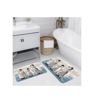 Eliana Home Baskılı 2'li Banyo Paspas Takımı RVG5090