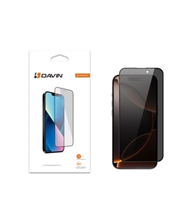 iPhone 16 Pro Kayalet Ekran Koruyucu Davin 5D Privacy Kırılmaz Cam